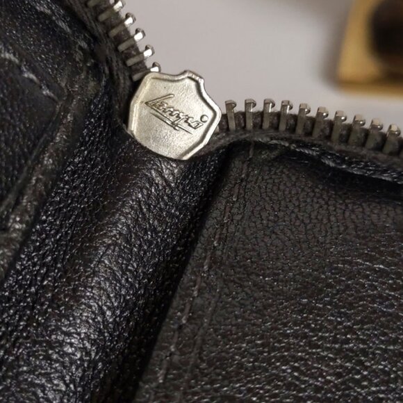 Marc Jacobs Quilted Gray Metallic Large Zip Wallet - Picture 8 of 9